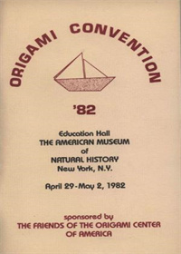 Origami USA Convention 1982